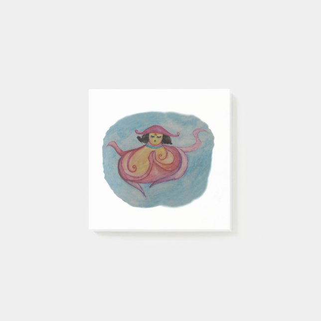 Post-it® Miss Octopodia méditation, Art Notes (Devant)