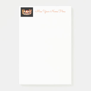Post-it® Miss USA Orange Crown Post-it-Notes
