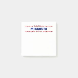 Post-it® MISSOURI - Mon domicile - États-Unis;Cœurs