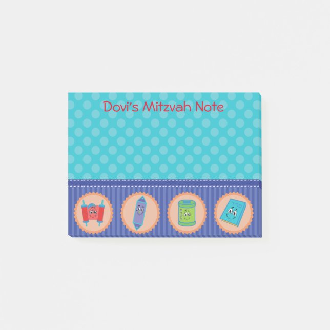 Post-it® Mitzvah Note Publier le Pad (Devant)