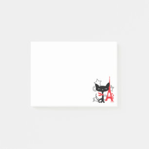 Post-it® Mode stylisée Silhouette de chat en France