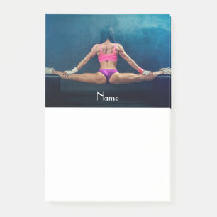Post-it® Modèle de condition physique féminine Split Thunde