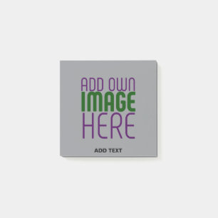 POST-IT® MODÈLE DE TEXTE D'IMAGE ASH SIMPLE MODERNE