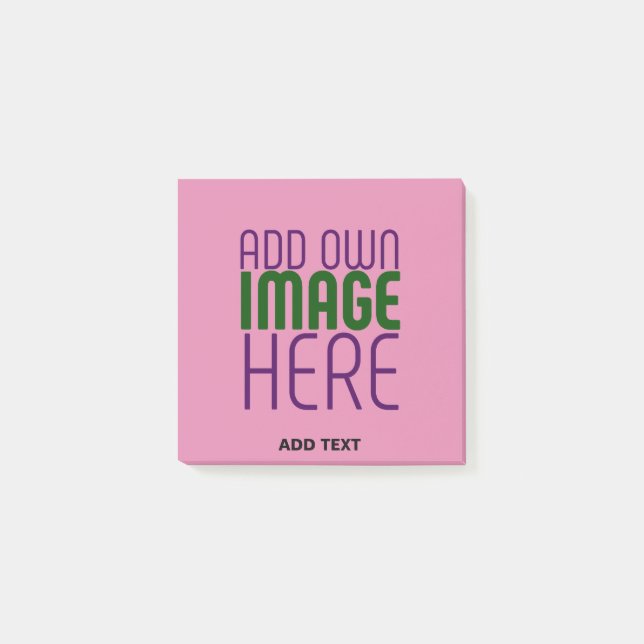 POST-IT® MODÈLE DE TEXTE D'IMAGE CHAUD MODERNE ÉDITABLE (Devant)