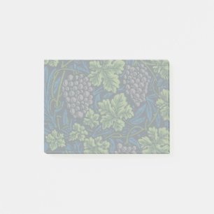 Post-it® Modèle de vigne de raisin noir sans couture de Wil