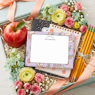 Post-it® Modèle d'école violette pour l'appréciation des en