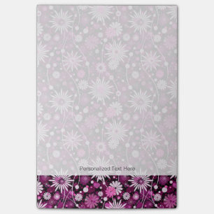 Post-it® Modèle floral de Valentine