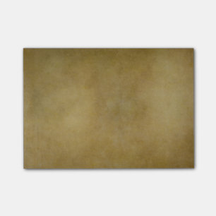 Post-it® Modèle personnalisé par parchemin bronzage Brown