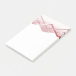 Post-it® MODÈLE Rosegold Parties scintillant Foil Look