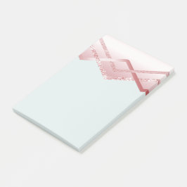 Post-it® MODÈLE Rosegold Parties scintillant Foil Look