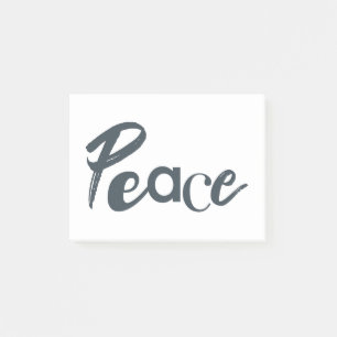 Post-it® Moderne, créatif, urbain, design simple de Paix
