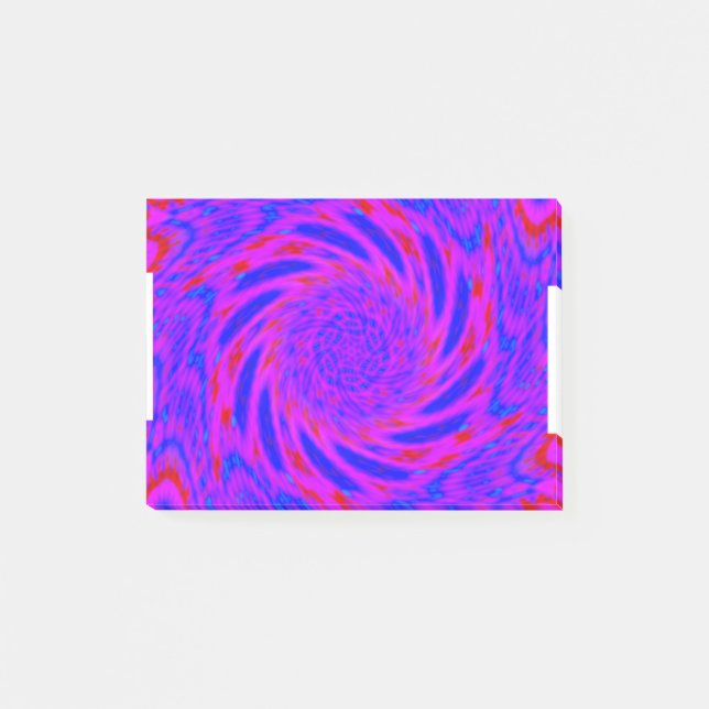 POST-IT® MODERNE MANDALA COULEUR ROSE (Devant)