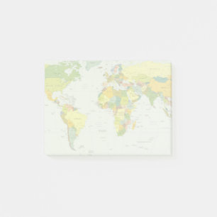 Post-it® monde+carte+globe+pays+atlas