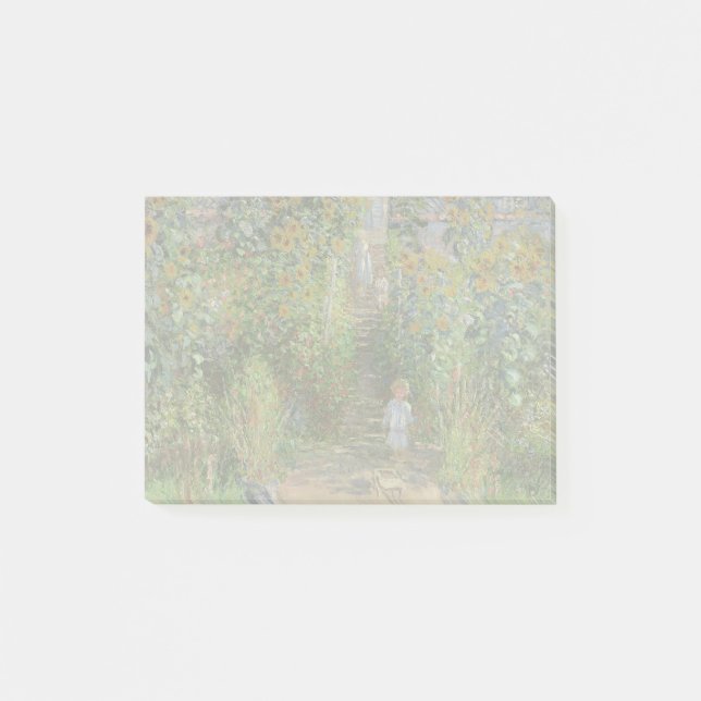 Post-it® Monet Garden Vetheuil Impressionim Peinture (Devant)
