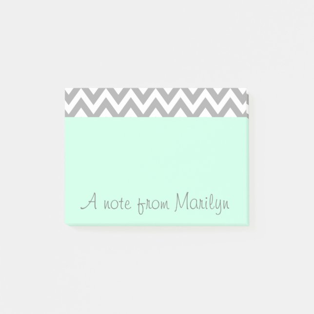 Post-it® Monnaie personnalisée Green Post It Notes Office C (Devant)