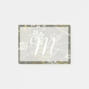 Post-it® Monogramme  Branche de fleurs à motifs I