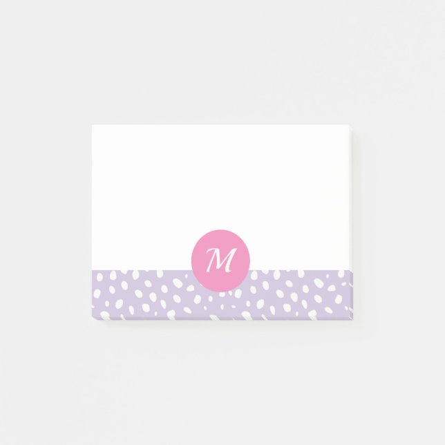 Post-it® Monogramme de notes de post-it (Devant)