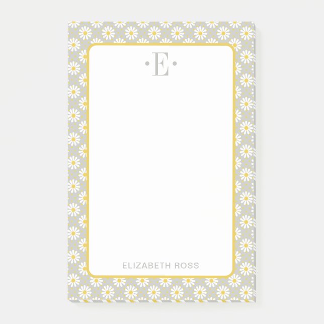 Post-it® Monogramme Marguerite  (Devant)