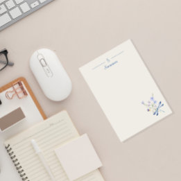 Post-it® Monogramme minimaliste Dragonfly Botanical Cottage