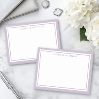 Monogramme Minimaliste Violet