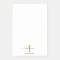 Monogramme moderne Initiale Élégant Script Busines