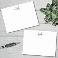 Monogramme Noir Blanc