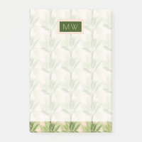Monogramme | Oasis intérieure | Motif Palm Tree