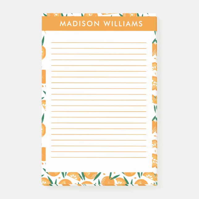 Post-it® monogrammed, nom, (Devant)