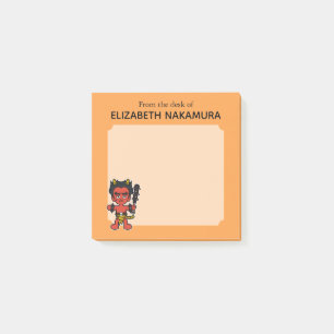Post-it® Monstre Oni Yokai japonais - Personnalisé