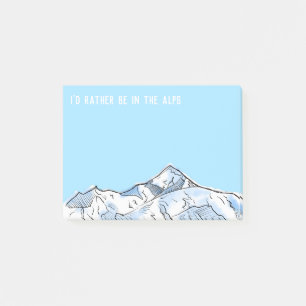 Post-it® Montagne des Alpes françaises du Mont Blanc