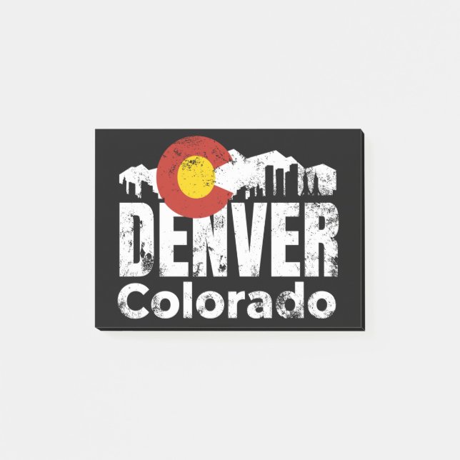 Post-it® Monts Denver Colorado (Devant)