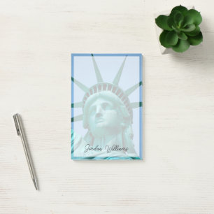 Post-it® Monuments Statue de Liberty Face
