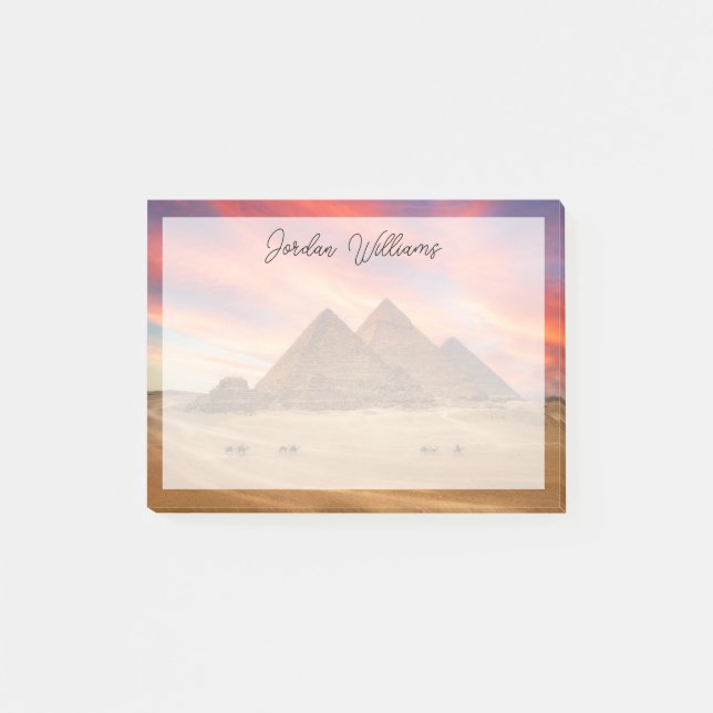 Post-it® Monuments | The Great Pyramids (Devant)