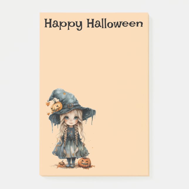 Post-it® Moonlit Mischief — A Rustic Halloween Charm (Devant)