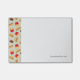 Post-it® Motif 2 d'aliments de préparation rapide