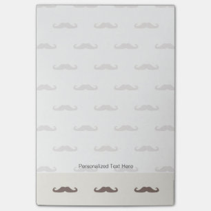 Post-it® Motif 3 de hippie de moustache