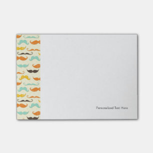 Post-it® Motif 3 de moustache