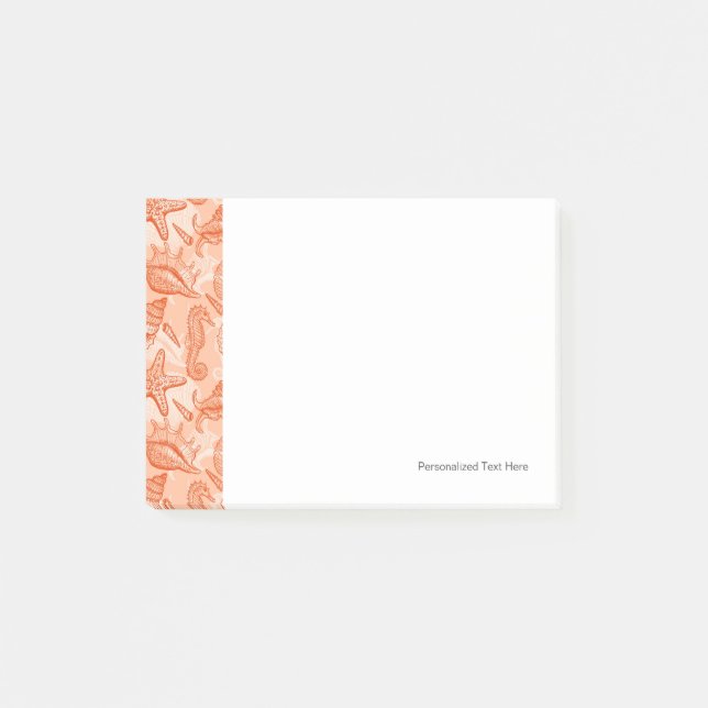 Post-it® motif à main de mer (Devant)