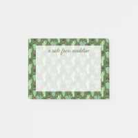 Motif abstrait de désert de cactus de hippie