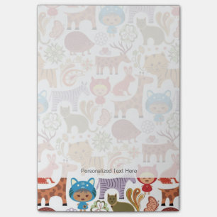 Post-it® Motif Abstrait pour enfants et animaux