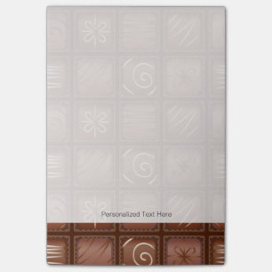 Post-it® Motif au chocolat