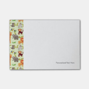 Post-it® Motif Avec Des Animaux De Dessin