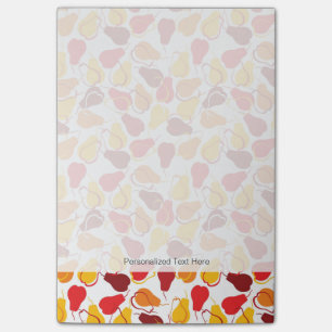 Post-it® Motif avec des poires