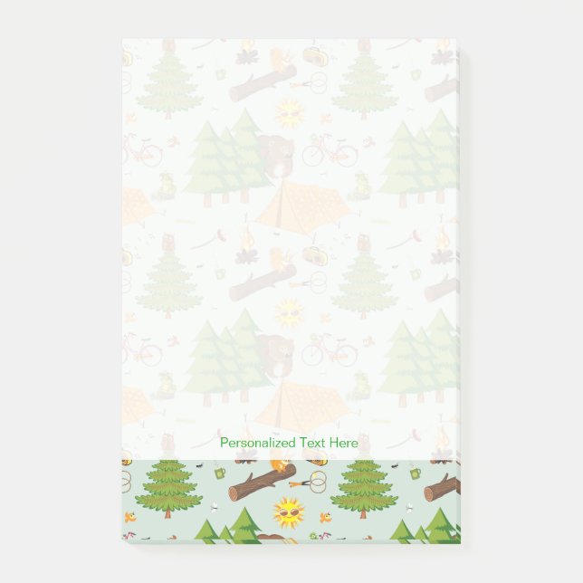 Post-it® Motif campant (Devant)