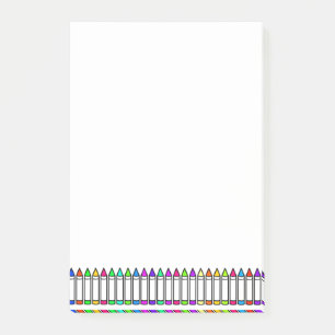 Post-it® Motif crayon de dessin animé