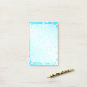 Post-it® Motif Crystal Snowflakes