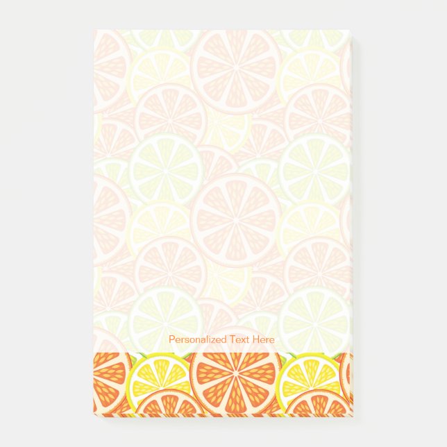 Post-it® Motif d'agrumes 2 (Devant)