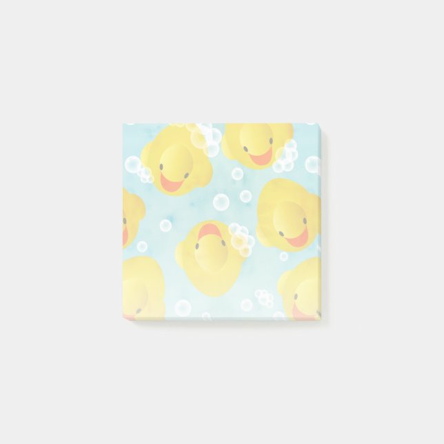 Post-it® Motif de bain canards en caoutchouc (Devant)