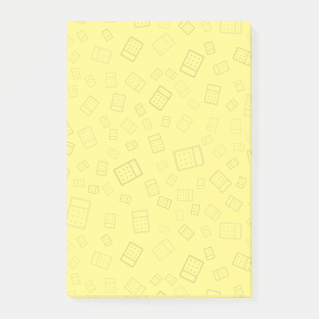 Post-it® Motif de calculateur (Devant)