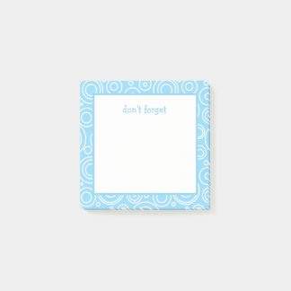 Post-it® Motif de cercle amusant